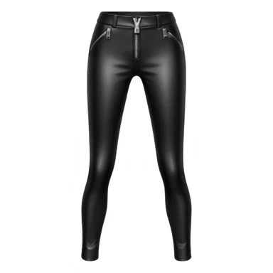 black zipper trousers sticker