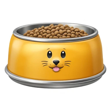 food bowl for pet sticker