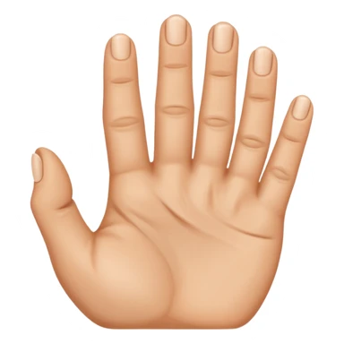 I want like a sign with my hand a hand with the third finger and the forth I want theme on and the others off sticker