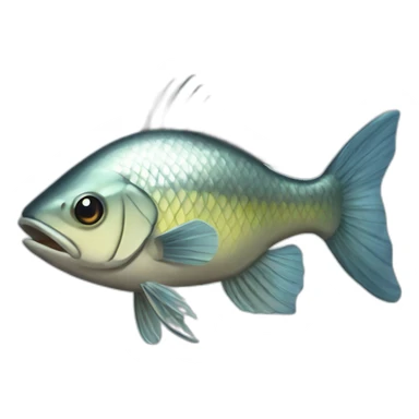silver-river-sucker-fish sticker