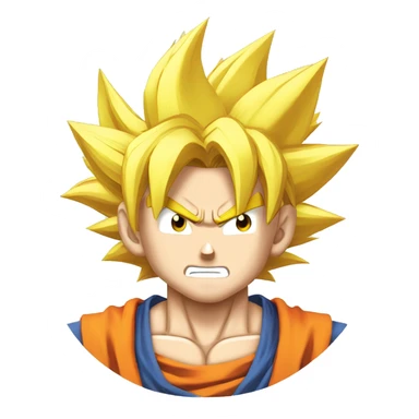 Goku super sayan sticker