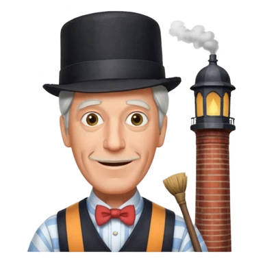 Dick Van Dyke from Mary Poppin movie  for discord  sticker