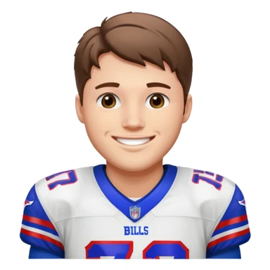 Buffalo bills Josh allen sticker