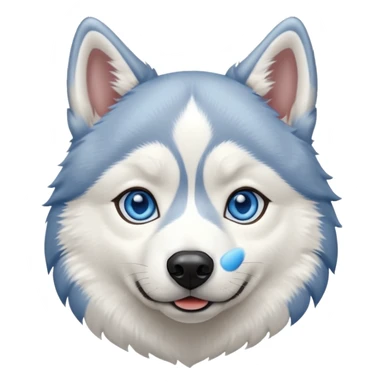 Siberian husky sticker