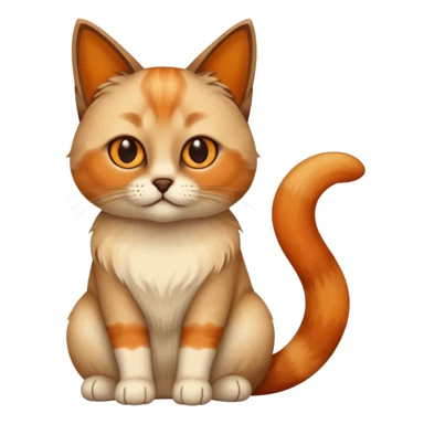 chili siamese cat  sticker