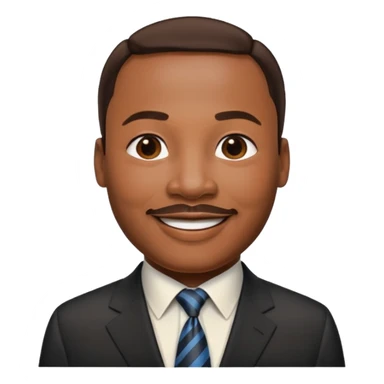 Martin Luther King Jr sticker