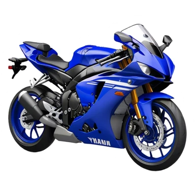 Yamaha YZF (Sportbike) - Yamaha YZF-R1 (Model Year: 2022) (Iconic colour: Blue) sticker
