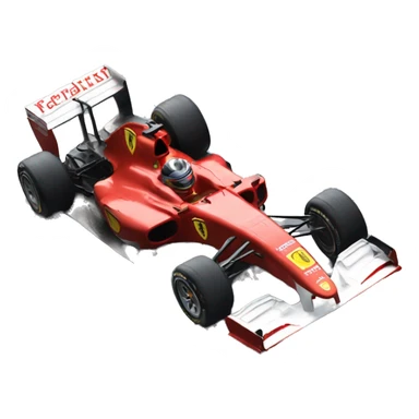 Ferrari f1 bolide   sticker