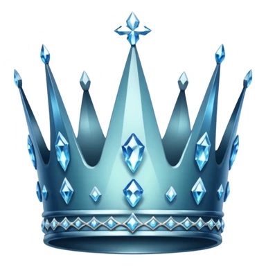 crystal crown sticker