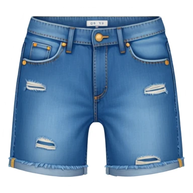 denim shorts sticker