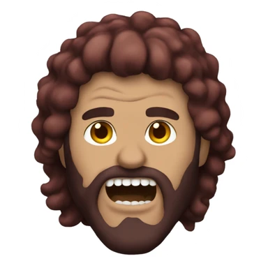 demonio pelirrojo sticker