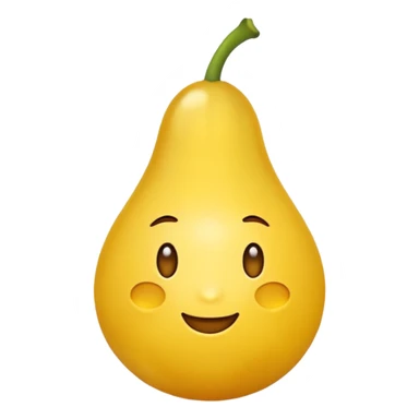 Tanzende Birne mit mehr Schwung  sticker