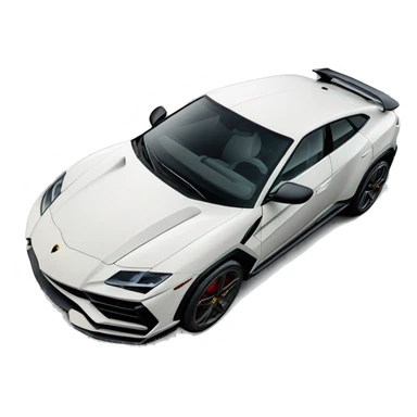 Lamborghini Urus and Porsche 911 next to each other  sticker