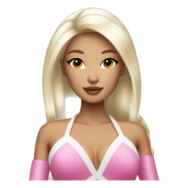 glamorous asian barbie  sticker