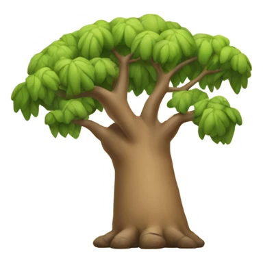 Baobab tree sticker