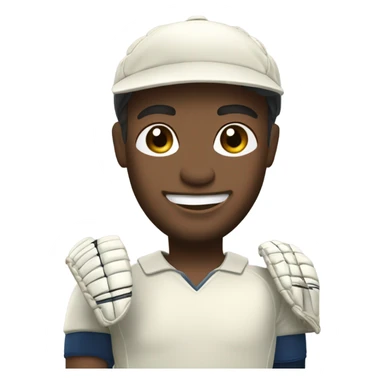 Create a collection of 3D avatars specifically designed to represent cricket players. Each avatar should feature detailed cricket gear, including helmets, gloves, bats, balls, pads, and uniforms in diverse and vibrant color schemes.  sticker