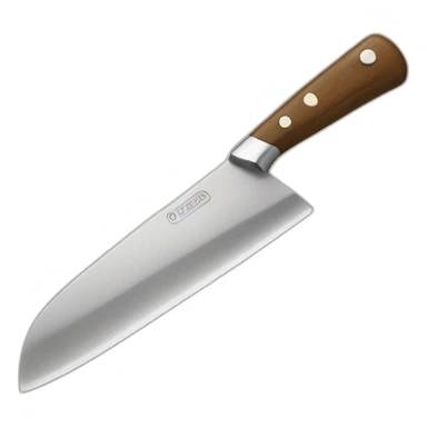 Couteau de cuisine sticker