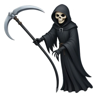 Shadow Scythe for grim reaper sticker