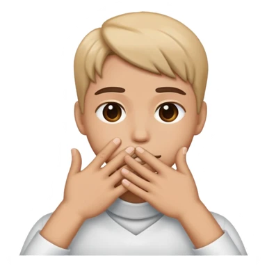 hands over throat crossed sticker