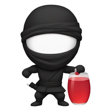 ninja with koolaid sticker