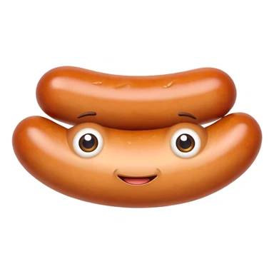 sausage sad with teary eyes sticker