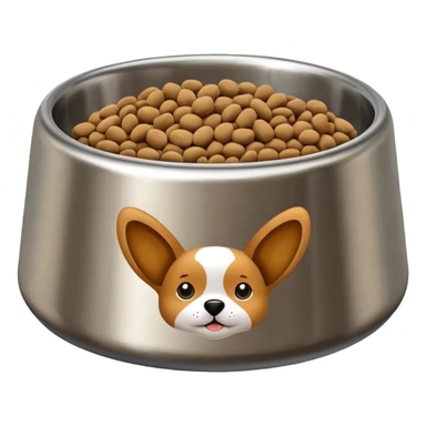 food bowl for pet sticker