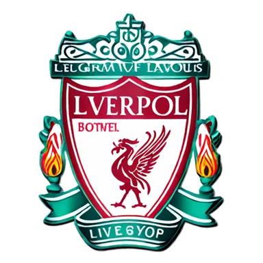 Fc liverpool logo sticker