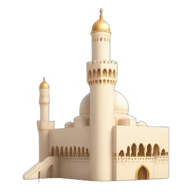 mosque Hassan Tower sticker