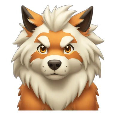 Arcanine sticker