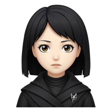 Goth Mikasa sticker