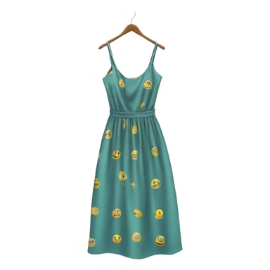 tight maxi dress with straps hanger sticker