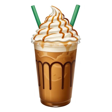 Aesthetically pleasing Starbucks Dubai iced coffee  sticker