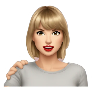 taylor-swift-selfie-bbc sticker