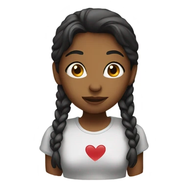 Kiss girlfriend sticker