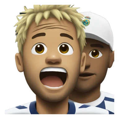 fais neymar qui pleure sticker