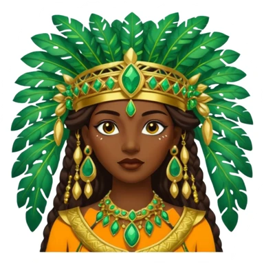 ancient jungle queen sticker