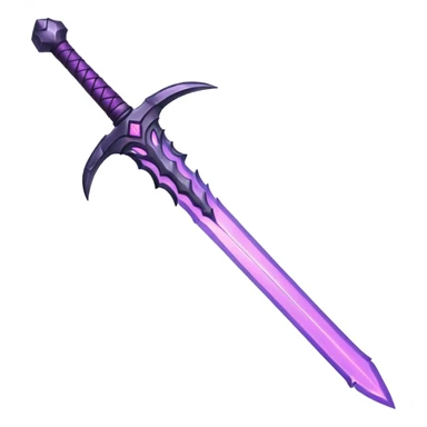 Purple lava sword sticker