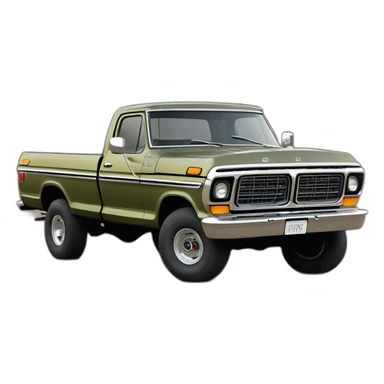 1972 F350 sticker