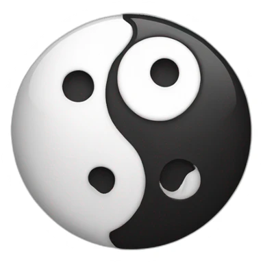 Ying Yang sticker