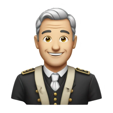 Smiling Englishman sticker