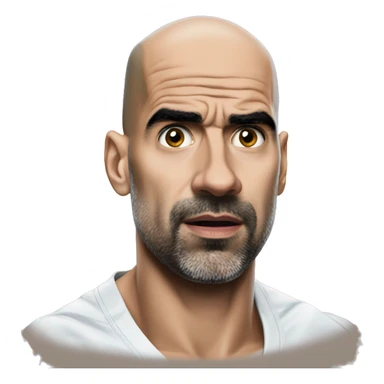 pep guardiola boxing sticker