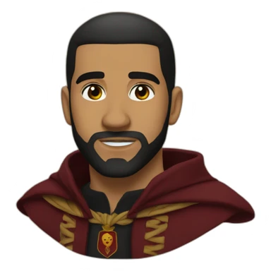 Drake in griffindor sticker