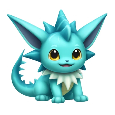 Vaporeon full body sticker