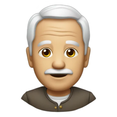 Papá emeritus sticker