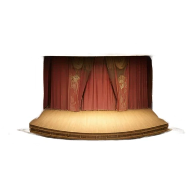 teatro farnese di parma interno sticker