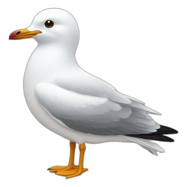 Mouette sticker