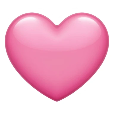Pink beautiful shining heart  sticker