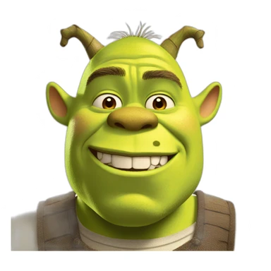 Shrek avec des oreilles sticker