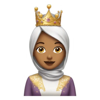 Happy Birthday Queen muslim sticker