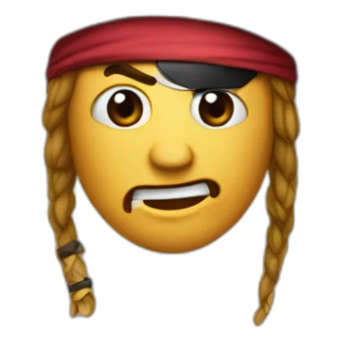 Piratte of the caribean sticker